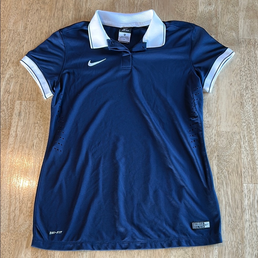 Nike Blue Polo Shirt